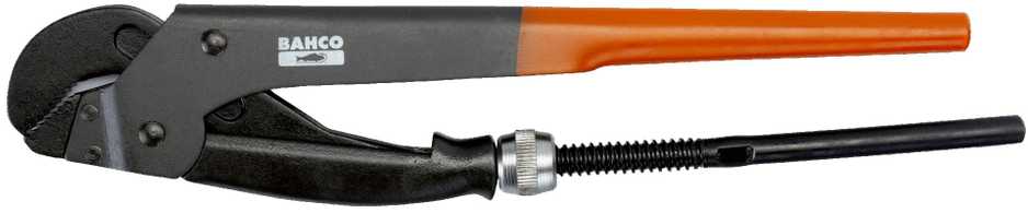 Bahco Kampinis vamzdžių veržliaraktis, 45° žiotys 2 1/2", 2000g, 535mm