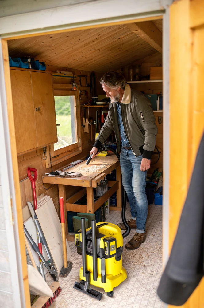 Sauso-drėgno valymo siurblys Kärcher WD 4-18 Dual