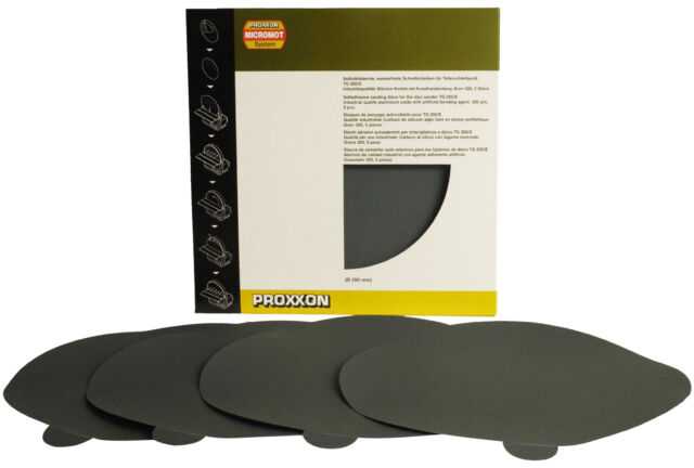 Šlifavimo lapeliai PROXXON 250 mm 150