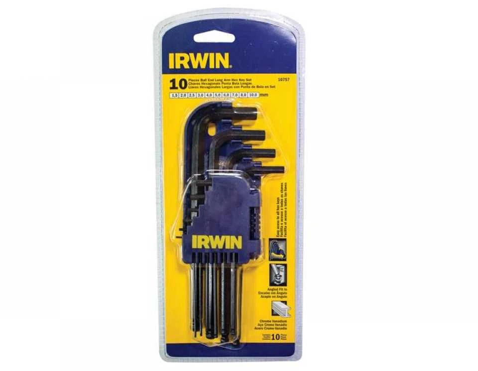 Šešiakampių raktų rinkinys Irwin T10757; 1,5-10 mm