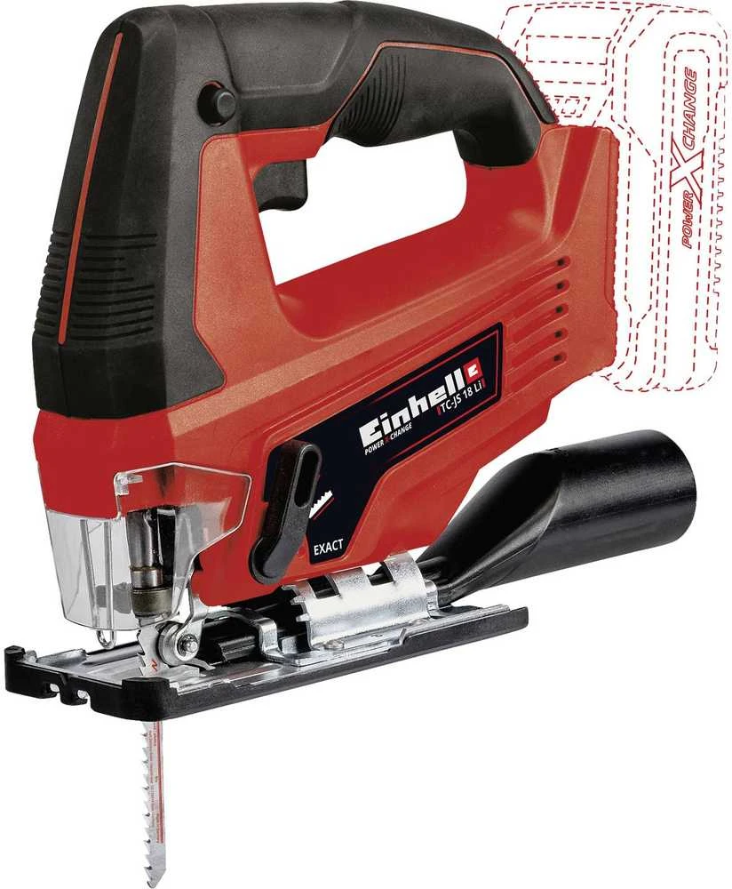 Einhell Akumuliatorinis siaurapjūklis TC-JS 18 Li be akumuliatoriaus ir kroviklio