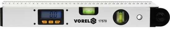 VOREL KĄTOMIERZ ELEKTRONICZNY Z POZIOMNICĄ 17570