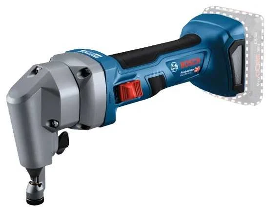 Adatinės skardos žirklės BOSCH GNA 18V-16 E 2x4,0Ah ProC