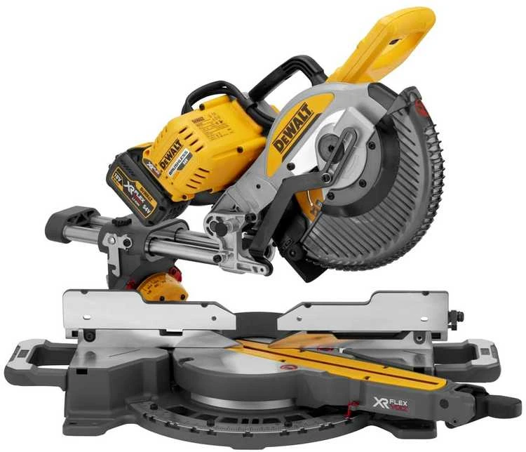 Skersinio pjovimo staklės DeWalt DCS727T2-QW; 54 V; (250 mm) (2 X 6 Ah)