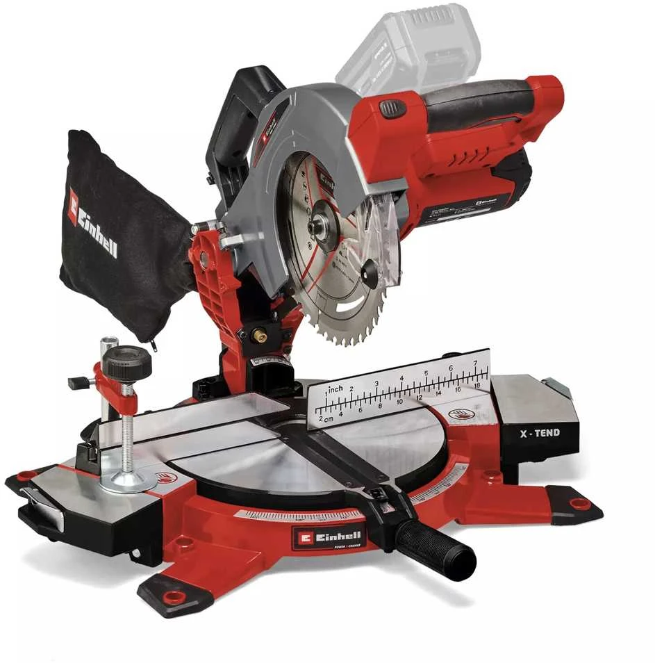 Pjūklas apskritas EINHELL TE-MS 18/210 Li Solo 4300890 (2100 W, 210 mm)