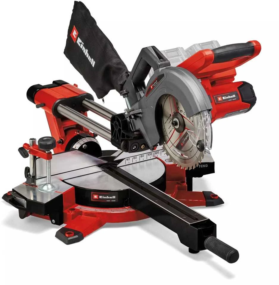 Skersinio pjovimo staklės Einhell TE-SM 36/210 Li - Solo; 2x18 V (be akumuliatoriaus ir pakrovėjo)
