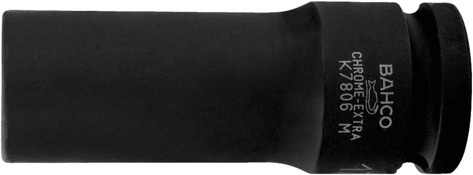 Galvutė smūginė šešiakampė 1/2" ,prailginta, 14mm K7806M Bahco
