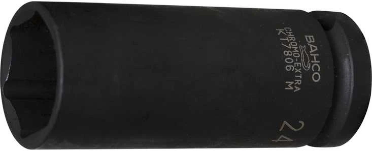 Galvutė smūginė šešiakampė 1/2" ,prailginta, 18mm K7806M Bahco