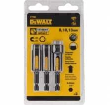 Smūginė sukimo galvutė DeWalt DT7460; 8 mm; 10 mm; 13 mm