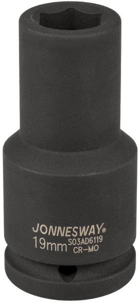 JONNESWAY 3/4 "19 mm HEX ILGO POVEIKIO LIZDAS CR-MO