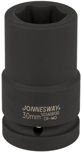 JONNESWAY šešiakampis smūginis lizdas 1 "30 mm CR-MO