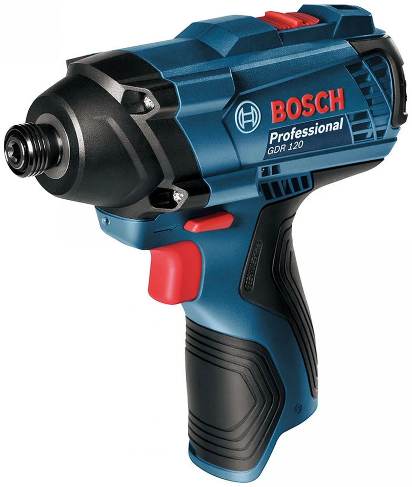 Smūginis suktuvas Bosch GDR 120-LI; 12 V (be akumuliatoriaus ir pakrovėjo)