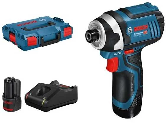 Bosch Akumuliatorinis smūginis suktuvas GDR 12V-105, 2x2.0Ah
