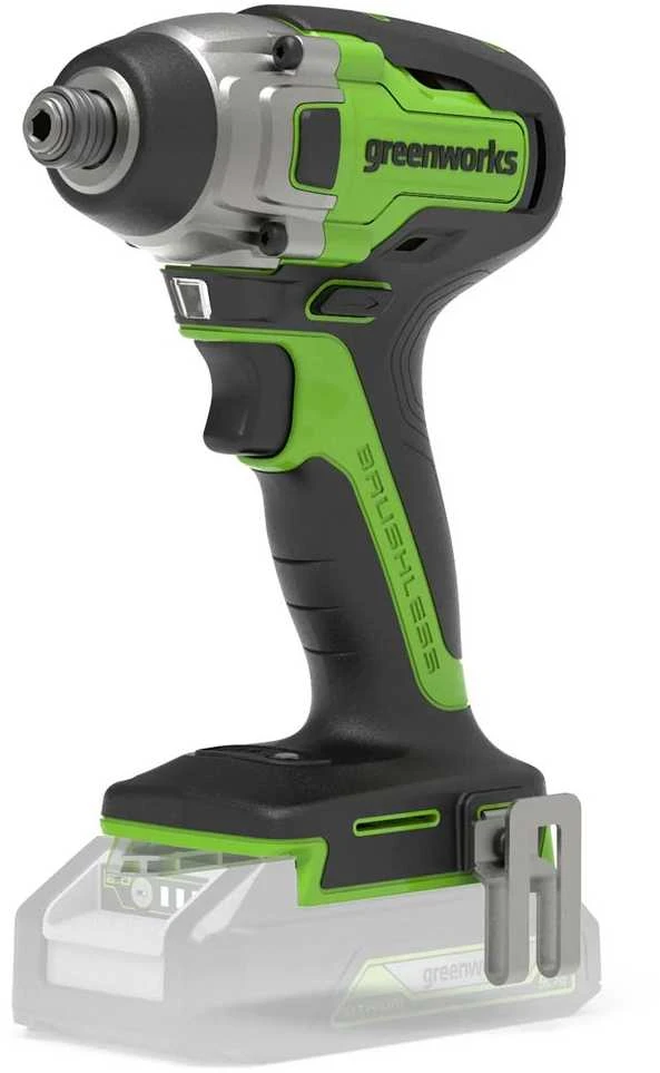 Smūginis suktuvas Greenworks GD24ID3; 24 V (be akumuliatoriaus ir pakrovėjo)