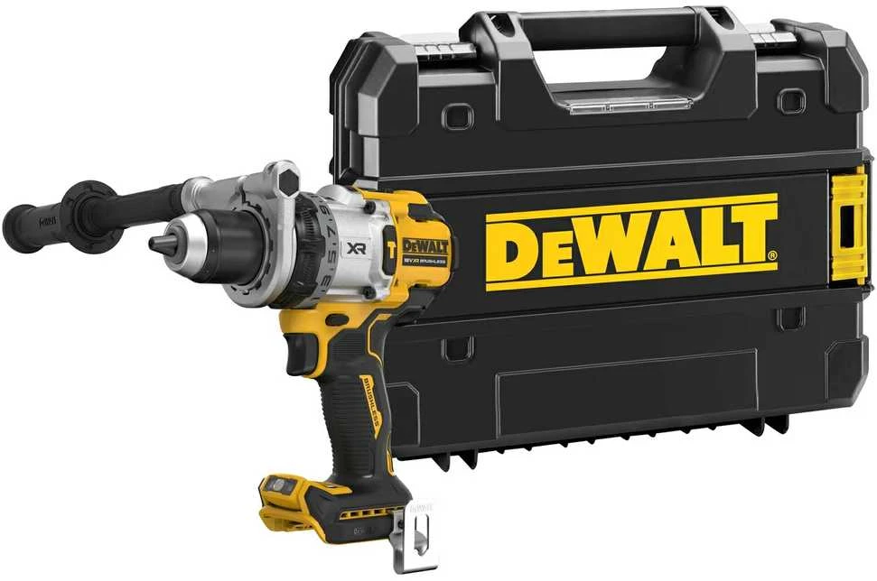 Smūginis suktuvas-gręžtuvas DeWalt DCD1007NT-XJ; 18 V (be akumuliatoriaus ir pakrovėjo)