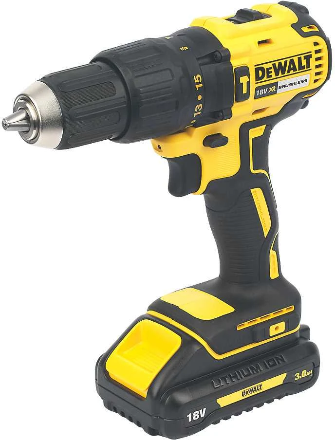 DeWalt smūginis gręžtuvas su 18V akumuliatoriumi