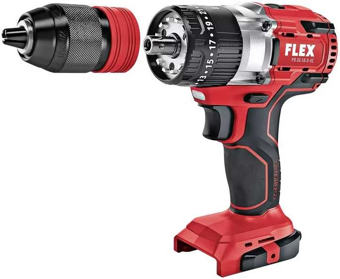 Akumuliatorinis smūginis gręžtuvas FLEX PD 2G 18.0-EC C