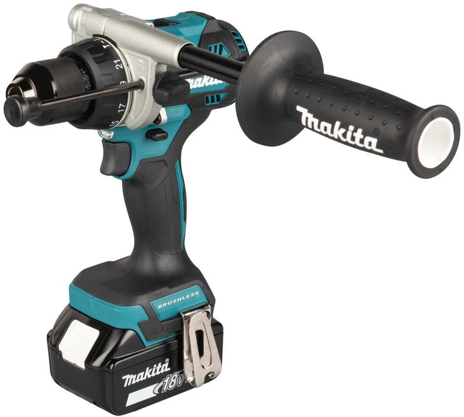 Makita DHP492Z Akumuliatorinis smūginis gręžtuvas 18V, BL-motor, Max 141 Nm, 130/65NM, Be akumuliatorių ir kroviklio!