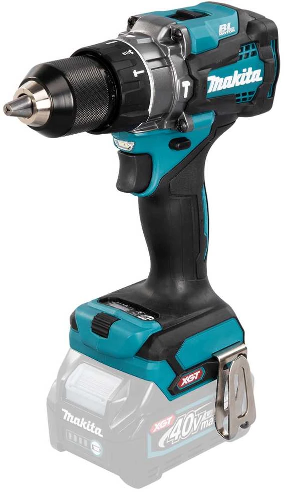 Makita HP001GZ Smūginis Akumuliatorinis gręžtuvas-suktuvas XGT, 140/68Nm, bešepetėlinis variklis, 13mm metalinis griebtuvas, "Z" versija - komplektuojamas be akumuliatoriaus ir kroviklio