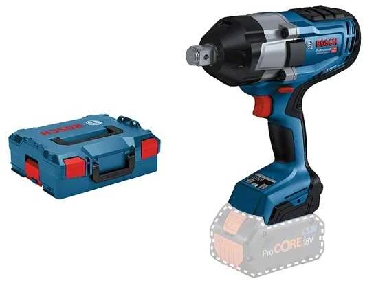 Bosch GDS 18V-1050 H, LB be akumuliatoriaus ir kroviklio