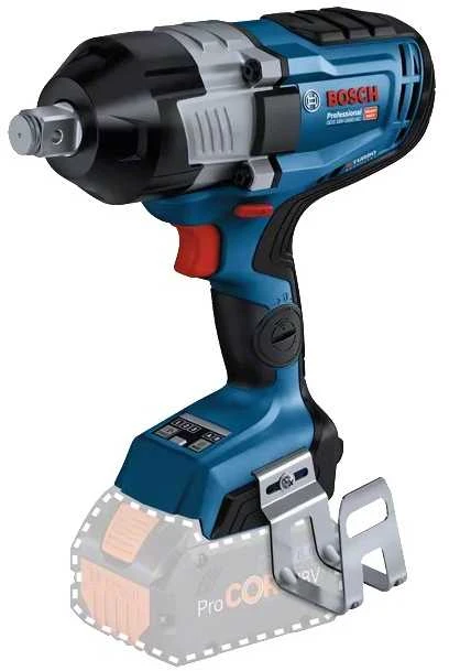 Smūginis veržliaraktis Bosch GDS 18V-1600 HC, CT be akumuliatoriaus ir kroviklio