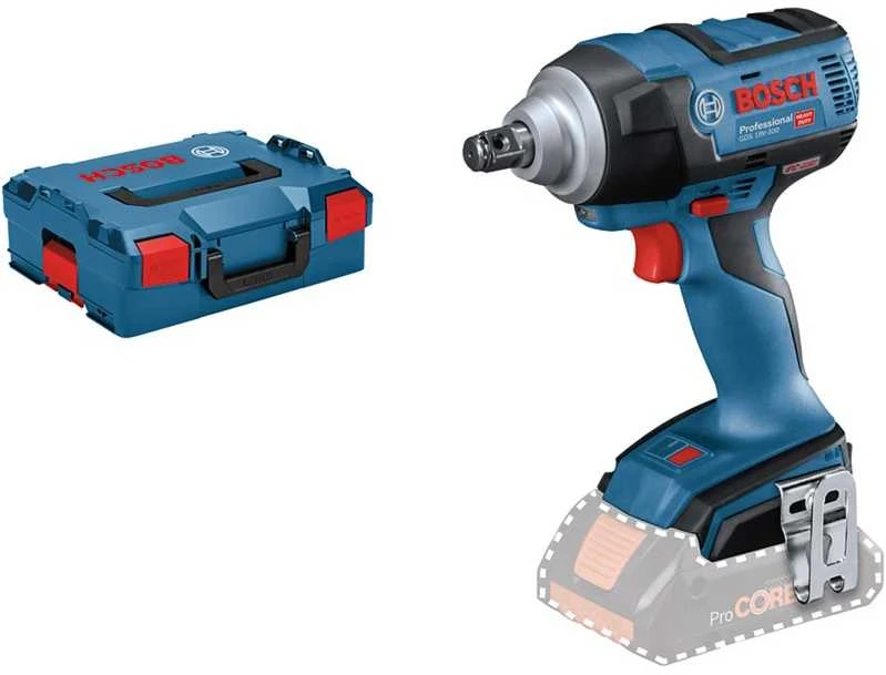 Bosch GDS 18V-300, LB be akumuliatoriaus ir kroviklio
