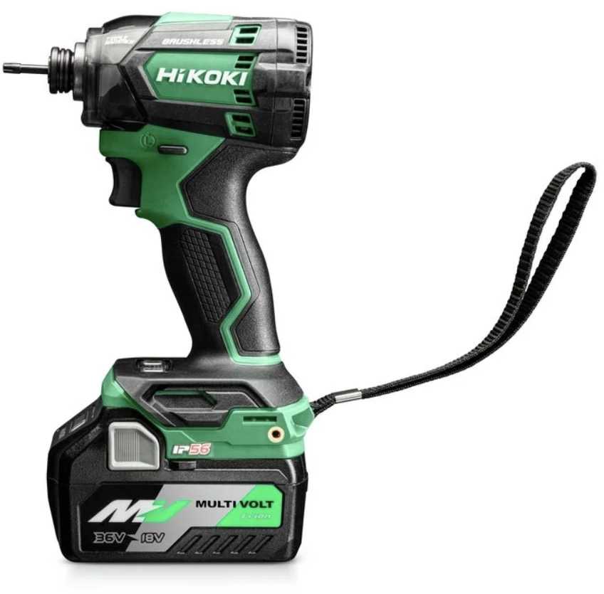 Smūginis veržliasukis Hikoki WH18DCWRZ; 18 V; 2x5,0 Ah akum.