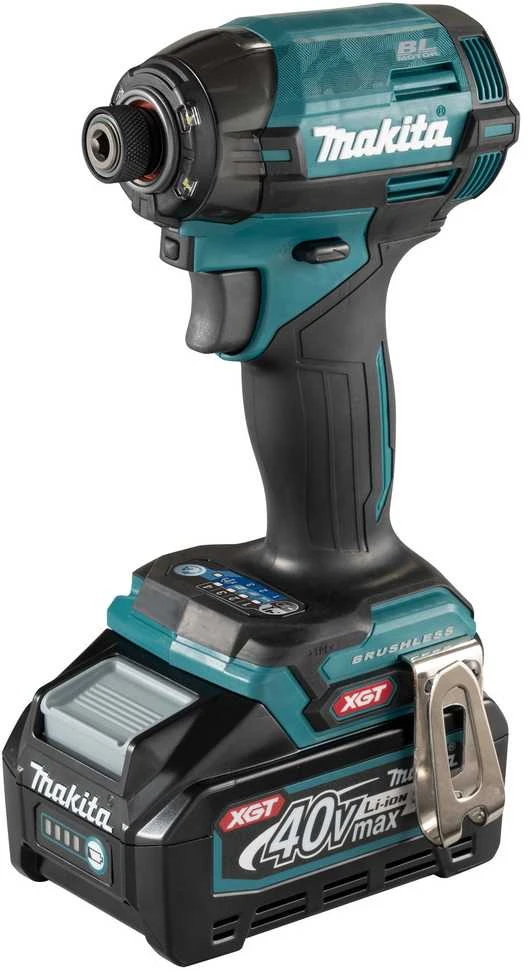Makita TD002GZ01 Smūginis suktuvas XGT, 1/4", 220Nm, bešepetėlinis variklis, "Z" versija - komplektuojamas be akumuliatoriaus ir kroviklio