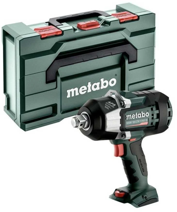 Metabo SSW 18 LTX 1750 BL su transportavimo lagaminu