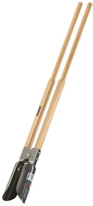 Truper kasimo prietaisas tvoros stulpelių duobėms su medinėmis rankenomis, 1143mm
