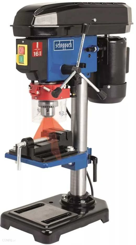 SCHEPPACH STALINIS GRĄŽtuvas 500W DP16VLS