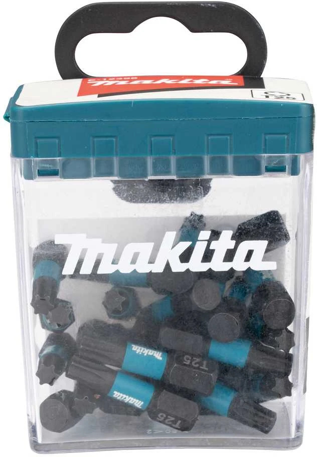 Makita E-12398 Sukimo antgalis , T25X25mm, 25vnt. IMPACT Juodas