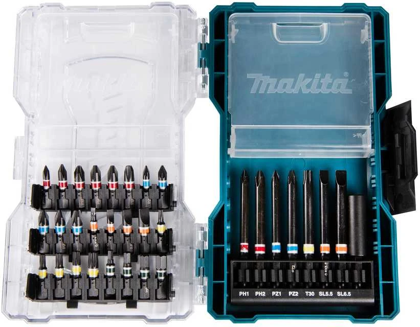 Makita E-07076 Sukimo antgalių komplektas 32 vnt.