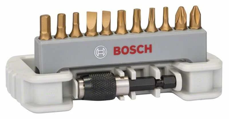 Bosch 12 dalių antgalių kompl. 25 mm, Max Grip