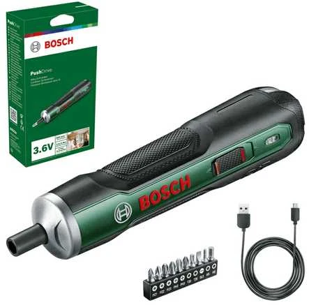 Bosch PushDrive suktuvas su priedais