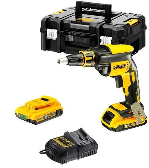 Juostinis suktuvas DeWalt DCF620D2-QW; 18 V; 2x2,0 Ah akum.