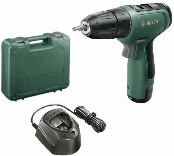 Bosch EasyDrill 1200 (1x1,5 akumuliatorius) Akumuliatorinis dviejų greičių gręžtuvas - suktuvas