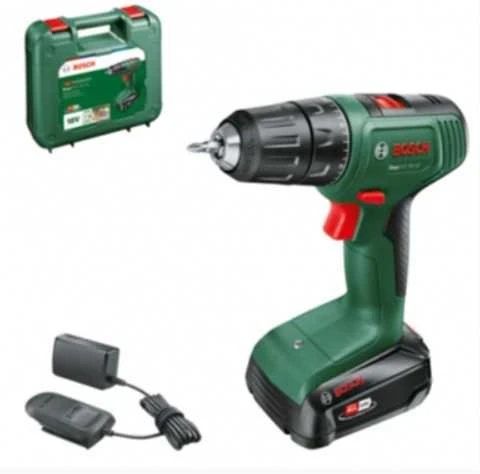 Bosch EasyDrill 18V-40 suktuvas, krovikliu ir lagaminu