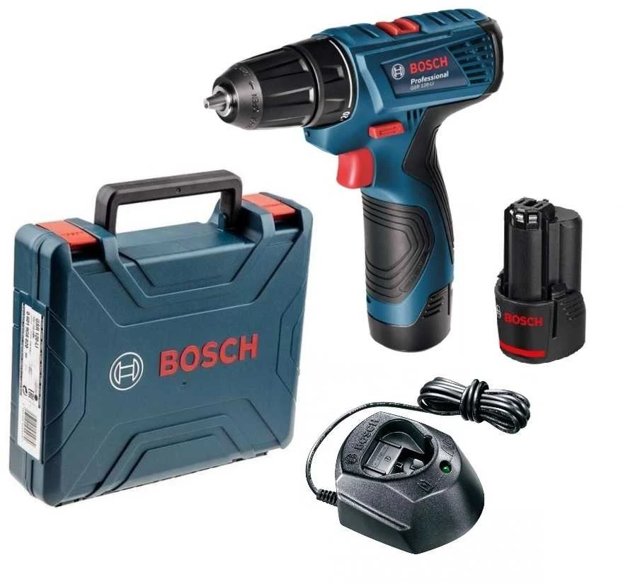 Akumuliatorinis gręžtuvas-suktuvas Bosch GSR 120-LI 12 V 2 Ah
