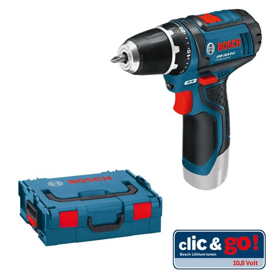Bosch Akumuliatorinis gręžtuvas-suktuvas GSR 12V-15, be akumuliatoriaus ir kroviklio