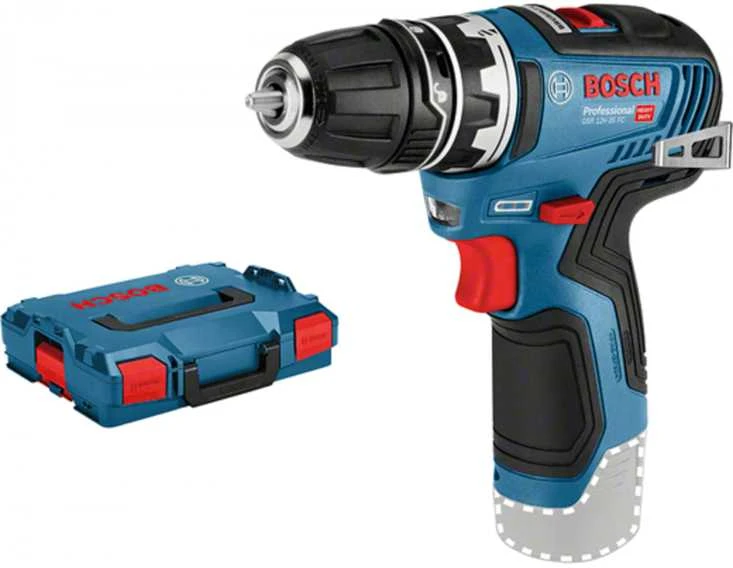 Bosch GSR 12V-35 FC, LB be akumuliatoriaus ir kroviklio, GFA12B