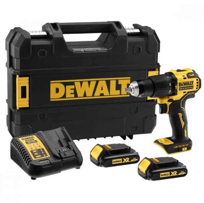Suktuvas-gręžtuvas DeWalt DCD709L2T-QW; 18 V; 2x3,0 Ah akum.