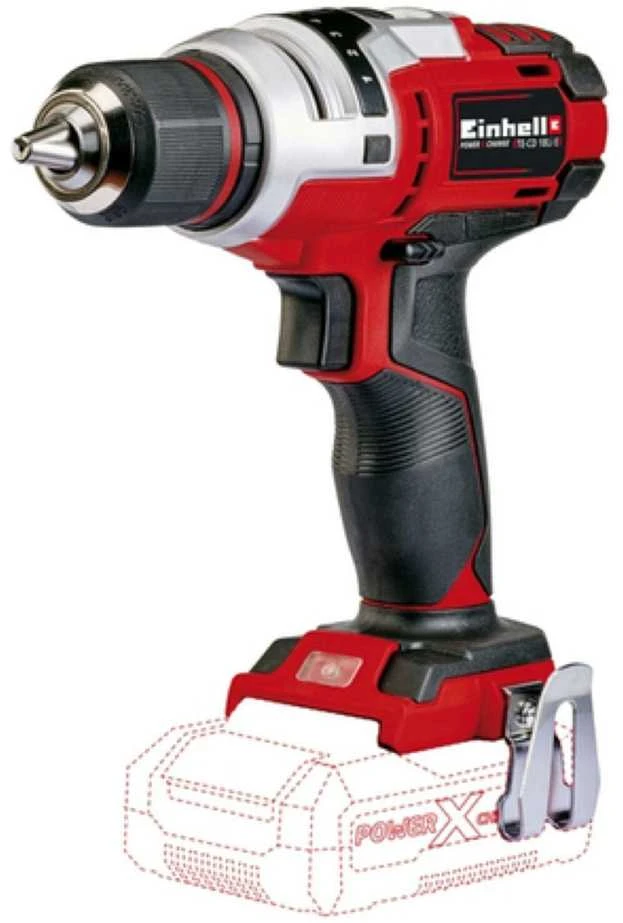 EINHELL suktuvas- gręžtuvas TE-CD 18 Li E-be akumuliatoriaus ir kroviklio