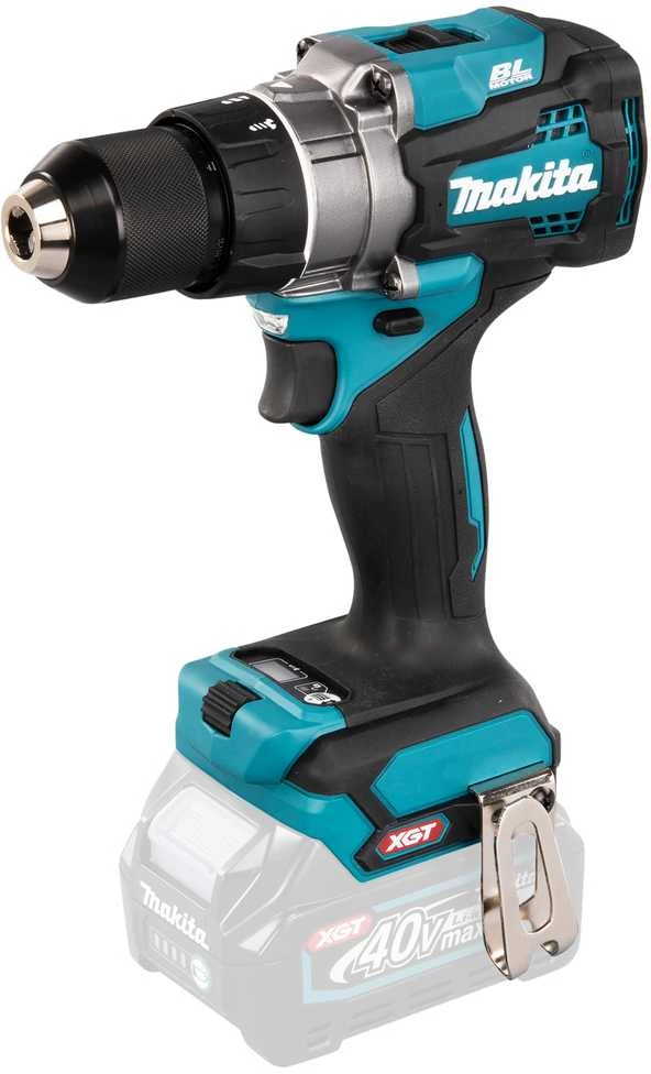 Makita DF001GZ Akumuliatorinis gręžtuvas-suktuvas XGT, 140/68Nm, bešepetėlinis variklis, 13mm metalinis griebtuvas, "Z" versija - komplektuojamas be akumuliatoriaus ir kroviklio