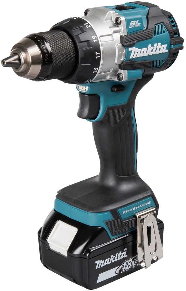 Makita DHP489Z Akumuliatorinis smūginis gręžtuvas, 18 V, 70/40 Nm, be akumuliatoriaus ir kroviklio