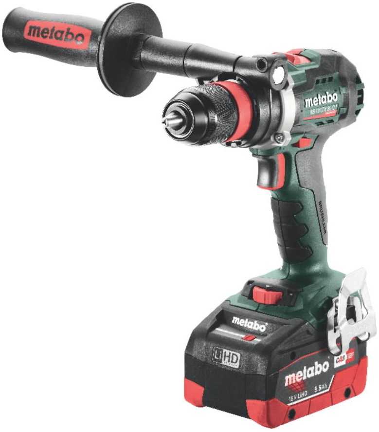 Suktuvas- gręžtuvas Metabo BS 18 LTX BL Q I; 18 V; 2x5,5 Ah akum.; su lagaminu