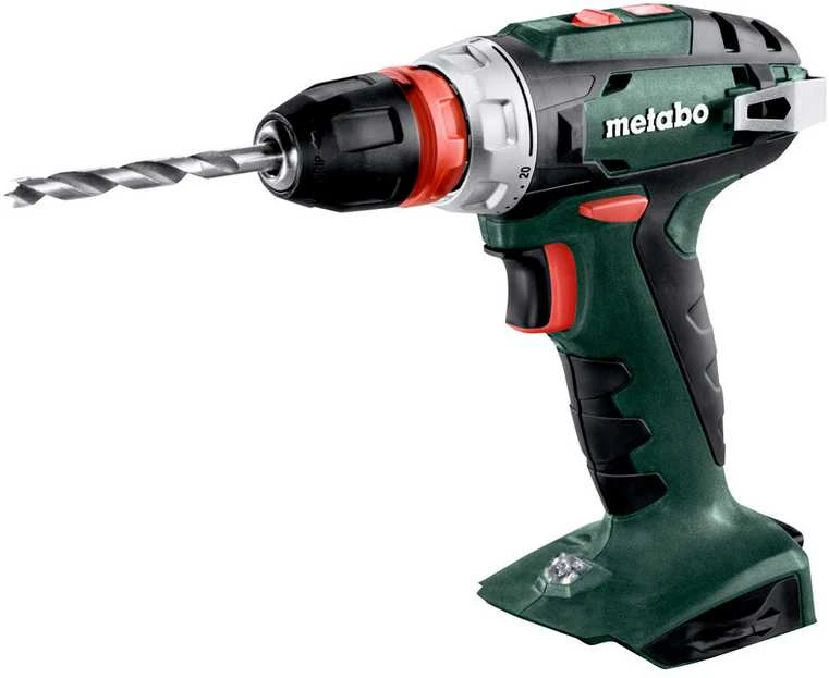 Metabo BS 18 Quick su įstatytu grąžtu
