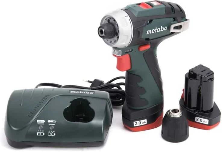 Metabo Akumuliatorinis suktuvas/gręžtuvas PowerMaxx BS Basic 2x2,0Ah, CT