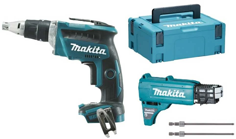 Makita DFS452ZJX3 Akumuliatorinis suktuvas, 18 V, Be akumuliatorių ir kroviklio!