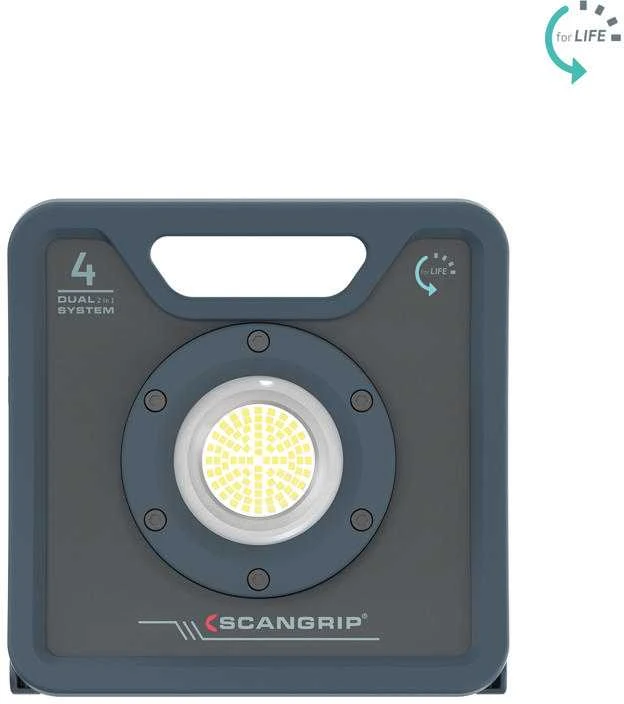 Darbo lempa Scangrip NOVA 4K C+R, 4000lm, įkraunama IP67